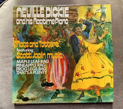 Neville Dickie: Rags and Tatters: Scott Joplin: Ragtime - Vinyl LP CONTOUR EX/EX
