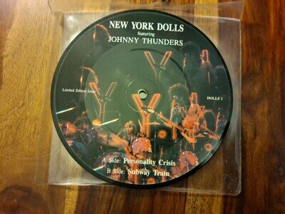 Motorhead And Johnny Thunders Picture Discs Vinyl 7" Rock Punk