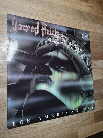 Sacred Reich The American Way Vinyl 1990 Roadracer Records LC9321 Ex Condition