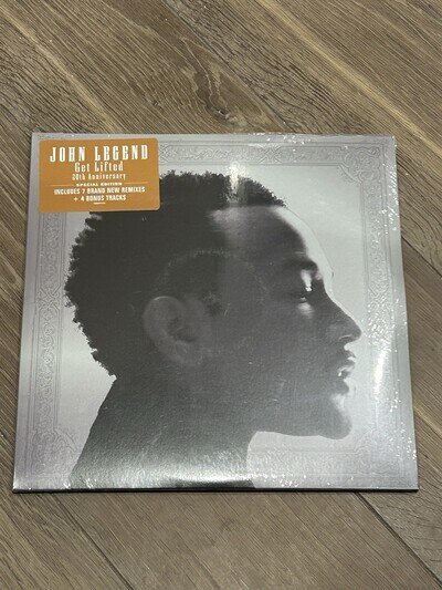 John Legend Get Lifted Vinyl 20th Anniversary 12" Album, 3 Disc Set