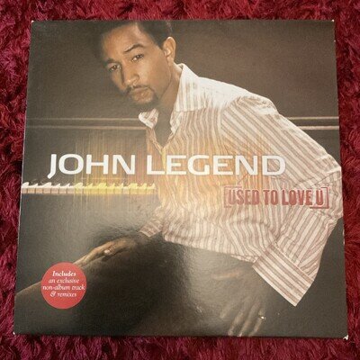 John Legend "USED TO LOVE YOU" VINYL Record 12" Single (2005)