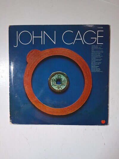 33 RPM Album John Cage Self Titled Tomato Records VG