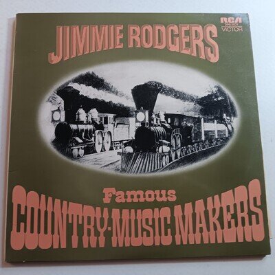 Jimmie Rodgers Famous Country Music Makers Vol. 1 DOUBLE LP / EX / £5 FLAT POST