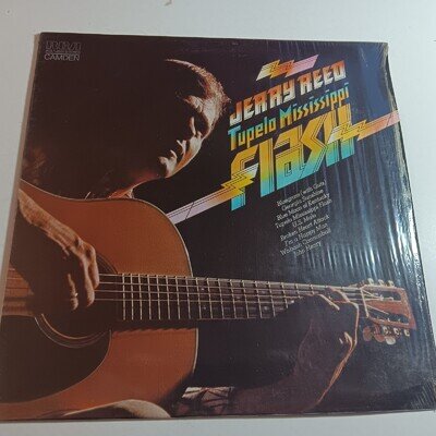 Jerry Reed / Tupelo Mississippi Flash 1974 LP / ROCK & ROLL / EX / £5 FLAT POST
