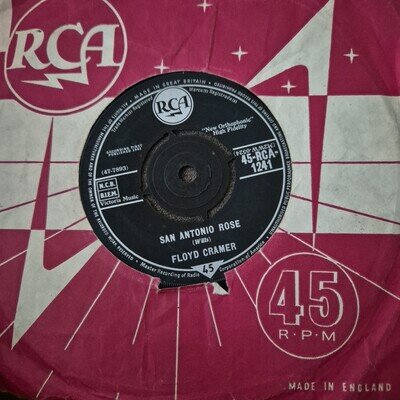 Floyd Cramer - San Antonio Rose - 7" Vinyl RCA Single - VG+/VG - Free UK Postage