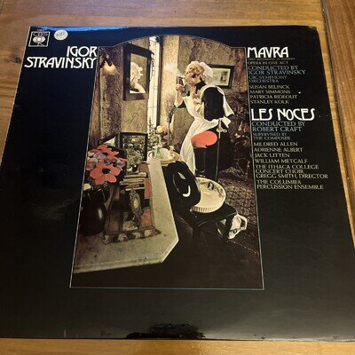Stravinsky/Craft STRAVINSKY Mavra, Les Noces - Columbia 72609