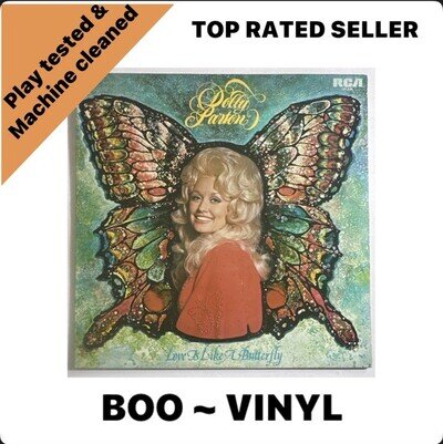 Dolly Parton – Love Is Like A Butterfly Vinyl RCA LP Album 1974 VG+ / VG+