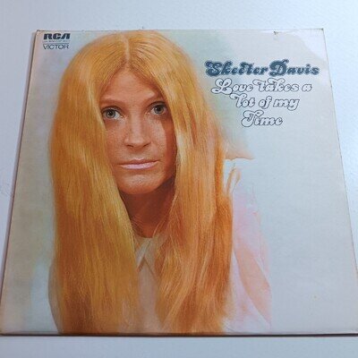 Skeeter Davis / Love Takes A Lot Of My Time 1972 VINYL LP COUNTRY / £5 FLAT POST