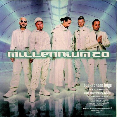 THE BACKSTREET BOYS Millennium 2.0 Expanded 2-LP (SEALED* 2024 Vinyl) Bonus Trks