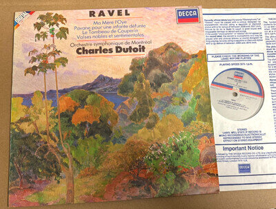 410 254-1 Ravel Ma Mere l'Oye Pavane etc Charles Dutoit Montreal Symphony
