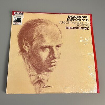 SHOSTAKOVICH - SYMPHONY No. 15 Vinyl Album Decca. Outer Shrink wrap Still On