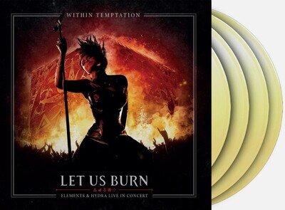Within Temptation – Let Us Burn: Elements & Hydra Live In Concert 4 x Vinyl LP