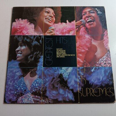 The Supremes / Greatest Hits 1974 VINYL LP / SOUL MOTOWN / EX CONDITION / FAST