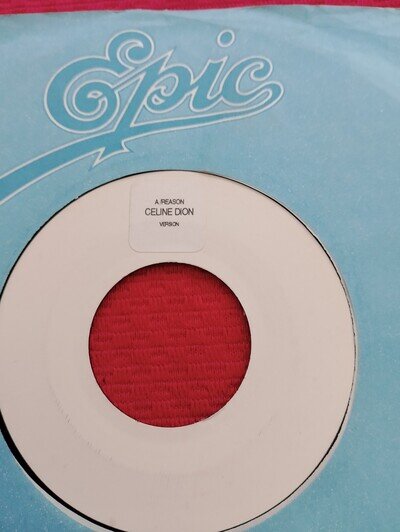 CELINE DION JUKEBOX 7 IN " A REASON " 1997 PLAY TESTED VG. SEE DESCRIPTION