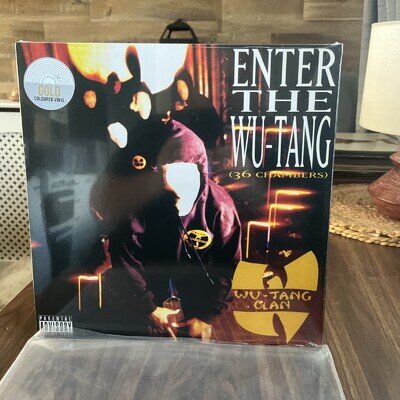 Wu-Tang Clan : Enter the Wu-Tang (36 Chambers) Transparent Gold Vinyl] NEW