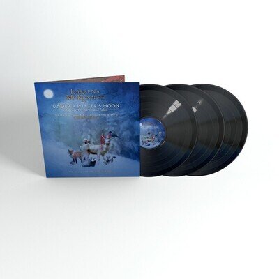 LOREENA MCKENNITT UNDER A WINTER'S MOON [TRIPLE 180G VINYL] VINYL - 3 LP BOX SET