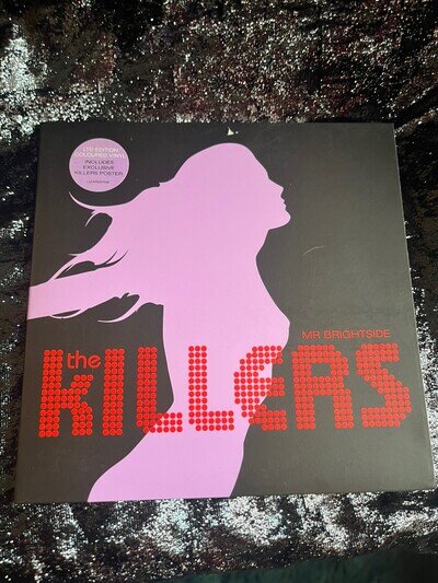 The Killers. Mr Brightside. 7"Vinyl Record 2004 Ltd Red Vinyl scuff on front