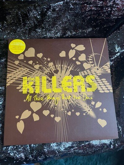The Killers – All These Things That I've Done – 7" yellow vinyl, limited edition