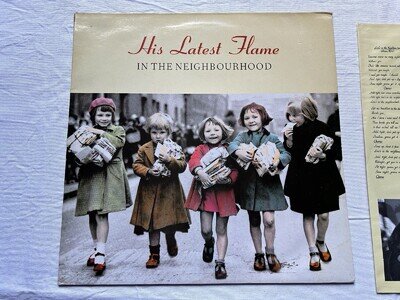His Latest Flame in the Neighbourhood Vinyl 1989, London