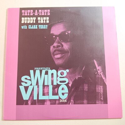 Buddy Tate With Clark Terry / Tate-A-Tate 1985 LP / JAZZ BOP EX / £5 FLAT POST