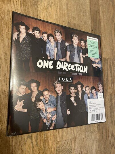 ❤️ New Sealed One Direction Four Vinyl Urban Outfitters Red Record