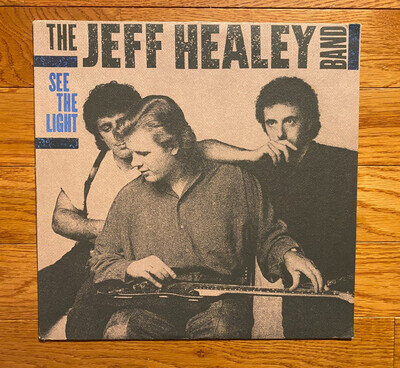 The Jeff Healey Band - See the Light LP Arista AL-8553 1987 Pressing VG+