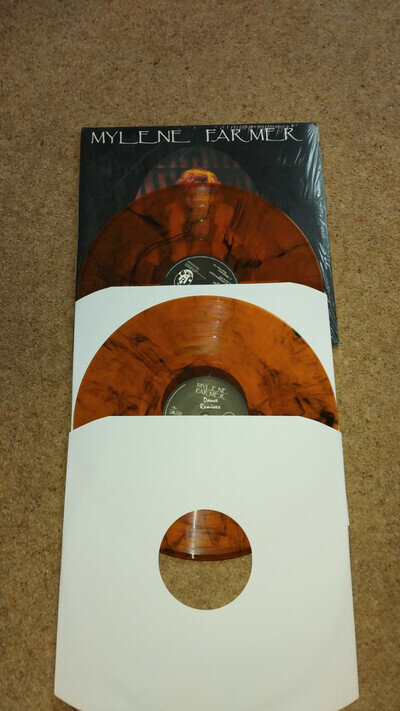 MYLENE FARMER DANCE REMIXES DOUBLE MARBLED VINYL LTD NO. 313/1000