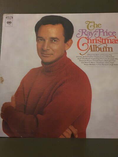 Ray Price The Ray Price Christmas Album Columbia Vinyl LP