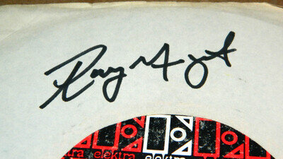 1960S The Doors Signed Auto Autographed Ray Manzarek 7 In 45 rpm Vinyl Record 2