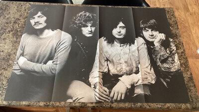 LED ZEPPELIN 1 PROMOTIONAL POSTER NEW
