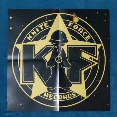 Rave Poster Flyer,Art Cover, Kniteforce Records