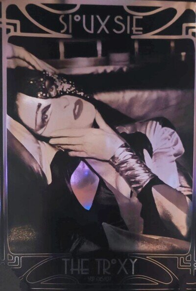 Siouxsie The Troxy Foil Effect Poster Ltd 343/400 Mint 61cm x 46cm Still In Tube