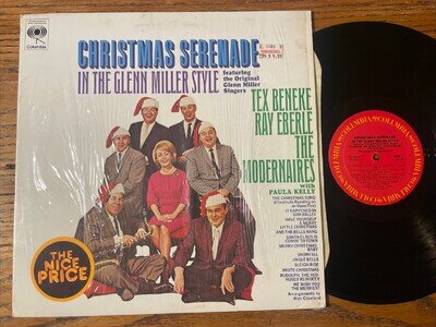 Tex Beneke Christmas Serenade In The Glenn Miller Style LP Columbia + Shrink EX!