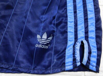 Adidas Nylon Sprinter Shiny Shorts Glanz Pants 192 Vintage 70'S D5