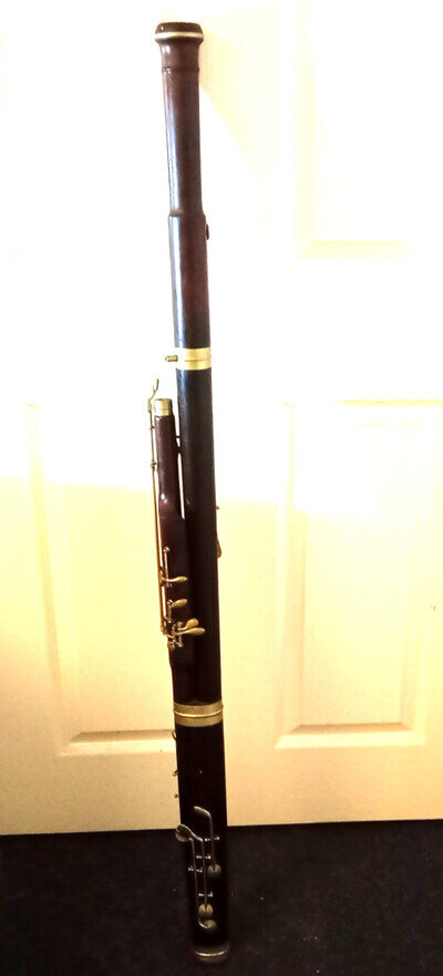 Superb Historic Vintage FRENCH 100 year old Bassoon By Buffet Crampon A Paris