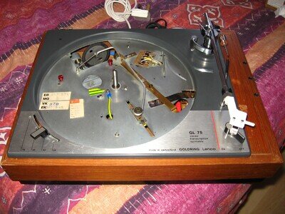 Goldring Lenco GL75, All serviced. Multi Earth Grounding Points. Superb.