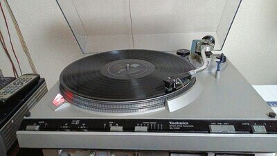 Technics SL3300 Direct Drive Full Automatic Turntable Tested Used No Accessories