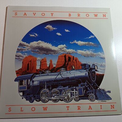 Savoy Brown / Slow Train (An Album Of Acoustic Music) 1986 LP / EX / FAST POST