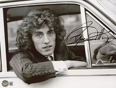 THE WHO -ROGER DALTREY- BECKETT BAS Signed/Autograph/Auto 8x10 Music Photo