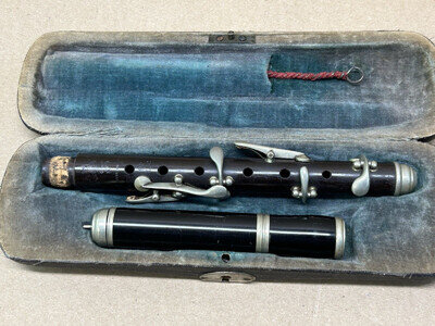 Early German Wood Db LP Piccolo