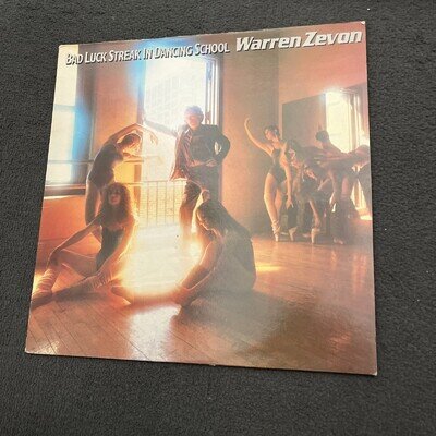Warren Zevon LP / Vinyl Bad Luck Streak In Dancing School