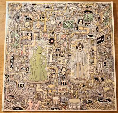 WEEZER - OK Human LP LTD EDN CLEAR RAINBOW SPLATTER VINYL CONTROL ROOM CHAOS