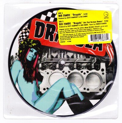 Rob Zombie – Dragula / Dragula 7" Pic Disc