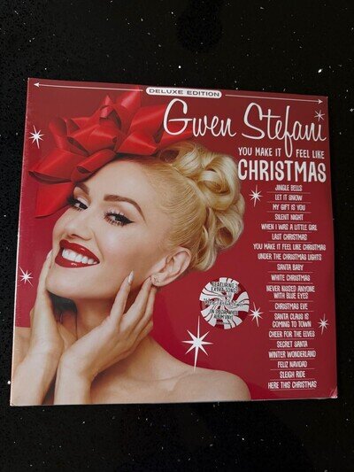 Gwen Stefani You Make It Feel like Christmas [Deluxe Edition] WHITE VINYL LP NEW