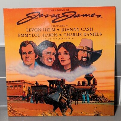 THE LEGEND OF JESSE JAMES 1980 UK 1st VINYL LP AMLK 63718 A1/B1 EX/EX