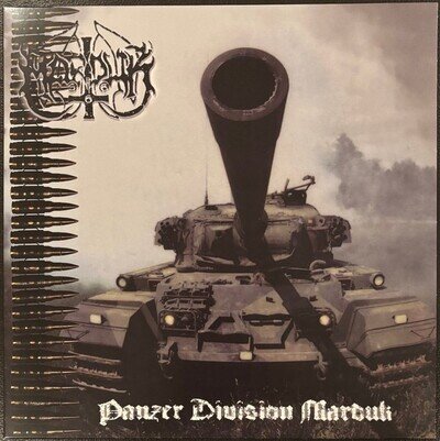 MARDUK (Sweden) ‎– Panzer Division Marduk LP 2024 (Black Metal)Transparent Black