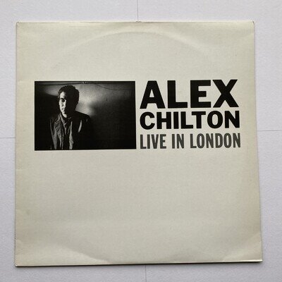 Alex Chilton - Live in London - 12 ins. Vinyl LP AURA. AUL 724. UK. 1982 NM.VG+.