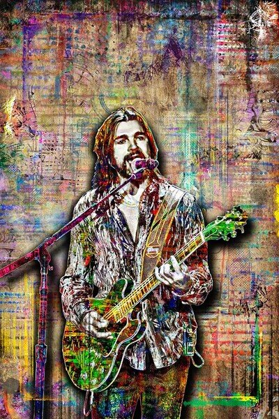 Juanes 12x18in Poster, Juanes Pop Art Print Free Shipping
