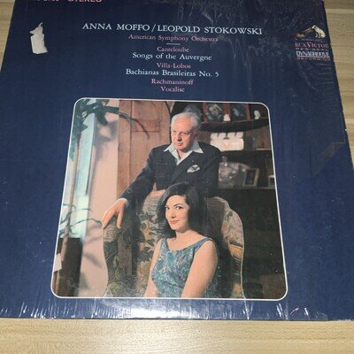 LSC 2795-B Anna Moffo Leopold Stokowski Songs Of The Auvergne RCA Germany Stereo