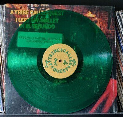 A Tribe Called Quest – I Left My Wallet In El Segundo (1990) Green Vinyl RARE 12